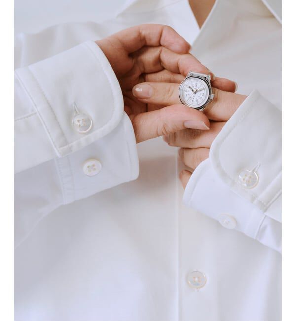 HIROB「《予約》TIMEX Camper Ring Watch TW2Y78100 Clear」|腕時計|