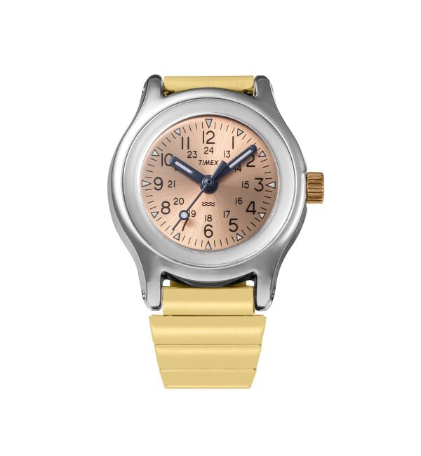 HIROB「《予約》TIMEX Camper Ring Watch TW2Y78000 Silver＆Gold」|腕時計|