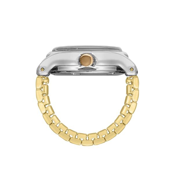 HIROB「《予約》TIMEX Camper Ring Watch TW2Y78000 Silver＆Gold」|腕時計|