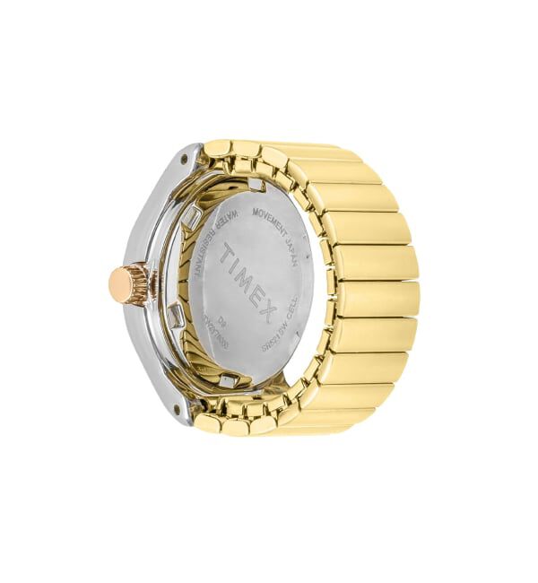 HIROB「《予約》TIMEX Camper Ring Watch TW2Y78000 Silver＆Gold」|腕時計|