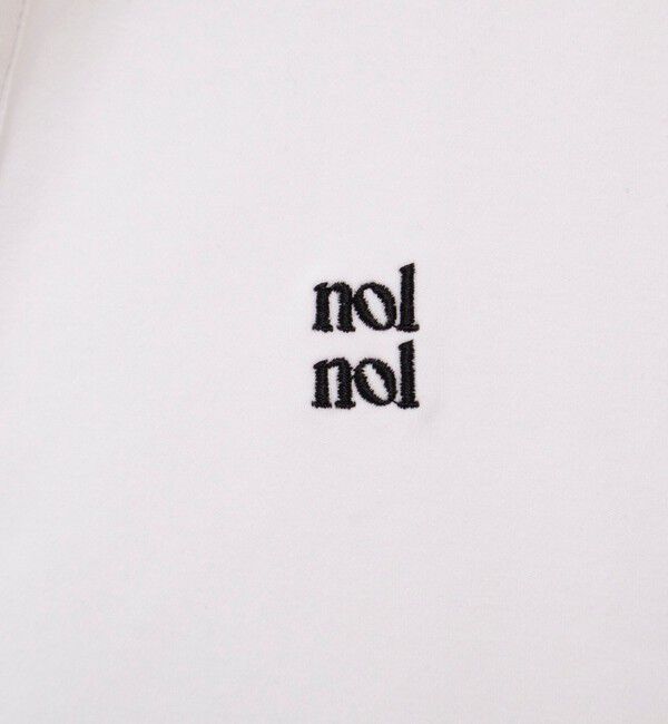 NOLLEY'S「【nolnol/ノルノル】ウォッシャブルスキッパーショートポロTee」|ポロシャツ|