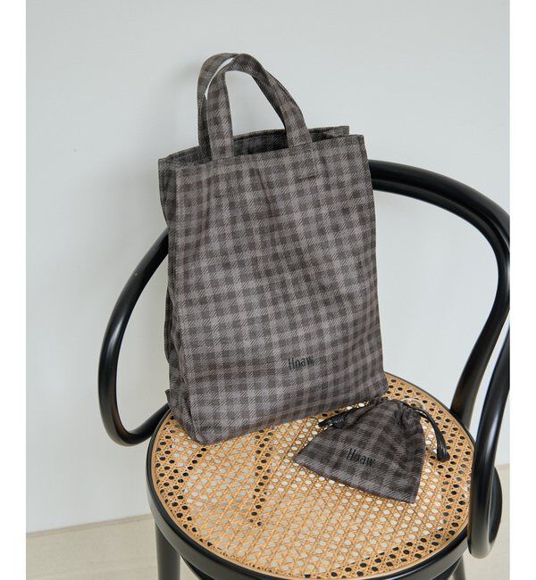 Hoaw.「【Hoaw.&times;Sampoコラボアイテム】 TOTE」|トートバッグ|グレー