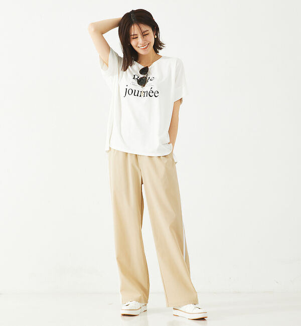 abahouse mavie「ワイドロゴT」|Tシャツ・カットソー|