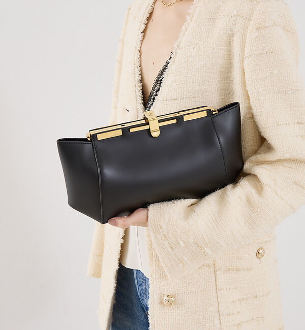 The Store by C' 「【ZANCHETTI】AMLETO20／アムレットバッグ」|ハンドバッグ|ブラック