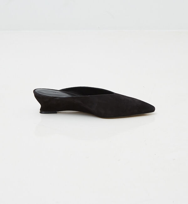 The Store by C' 「【Le Monde Beryl】MICRO WEDGE MULE／スエードミュー」|パンプス|