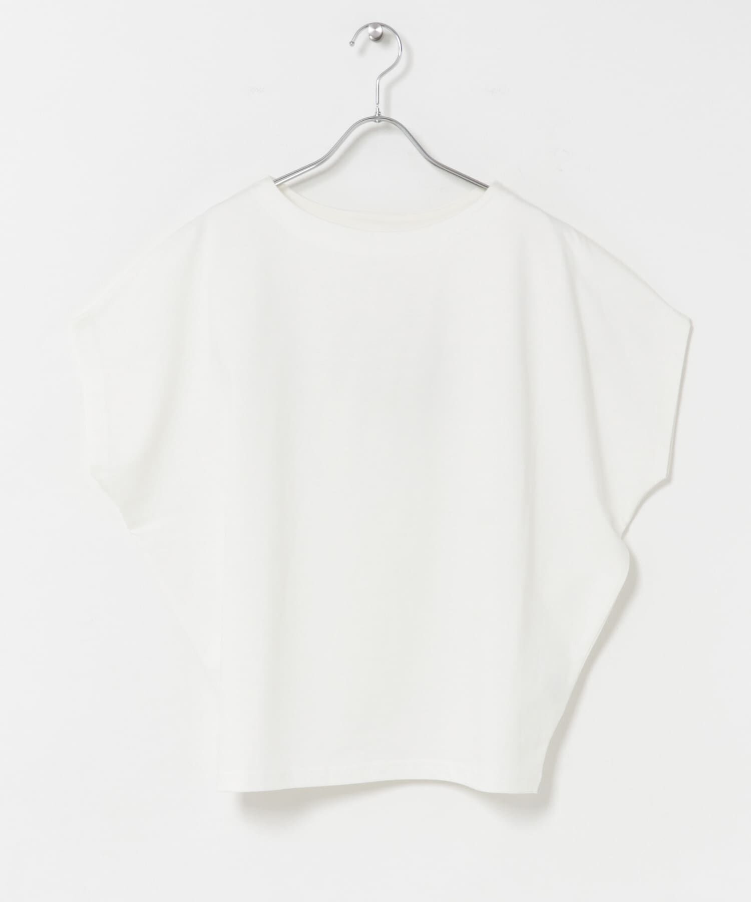 URBAN RESEARCH DOORS「ドライコットンボートネックプルオーバー」|Tシャツ・カットソー|
