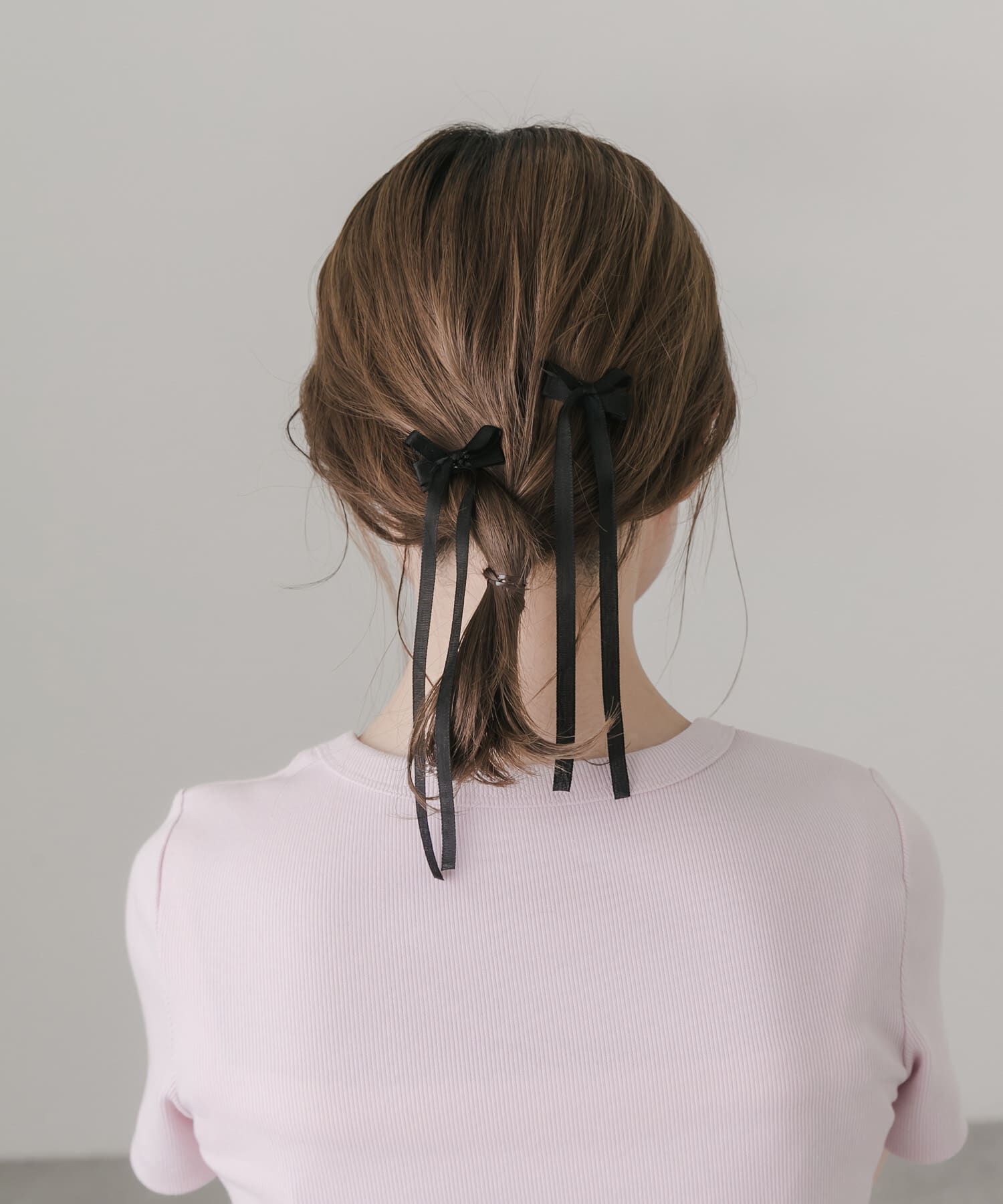 SMELLY「リボン2セットヘアピン」|その他|