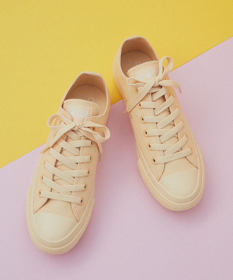 earth music&ecology「CONVERSE&times;earth ALL STAR PLTS」|スニーカー|Yellow
