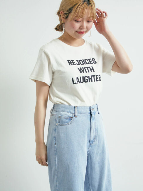 SM2「ロゴプリントTシャツ」|Tシャツ・カットソー|オフホワイト