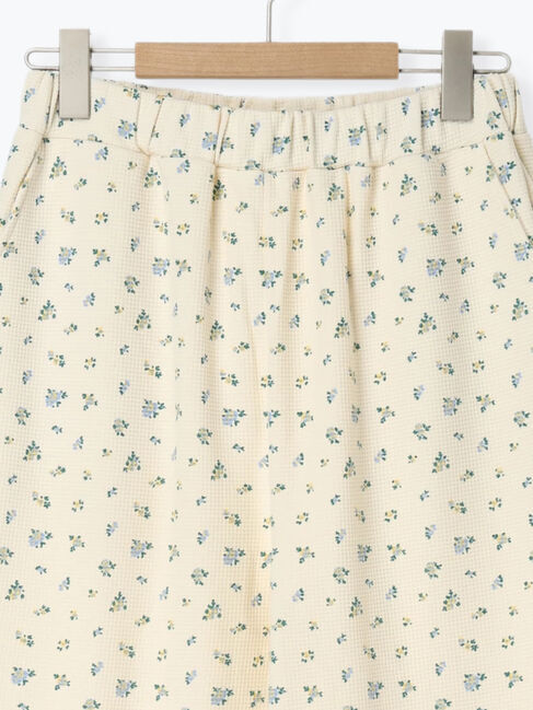 Samansa Mos2「【接触冷感】裾フリルフレアカットパンツ」|その他|