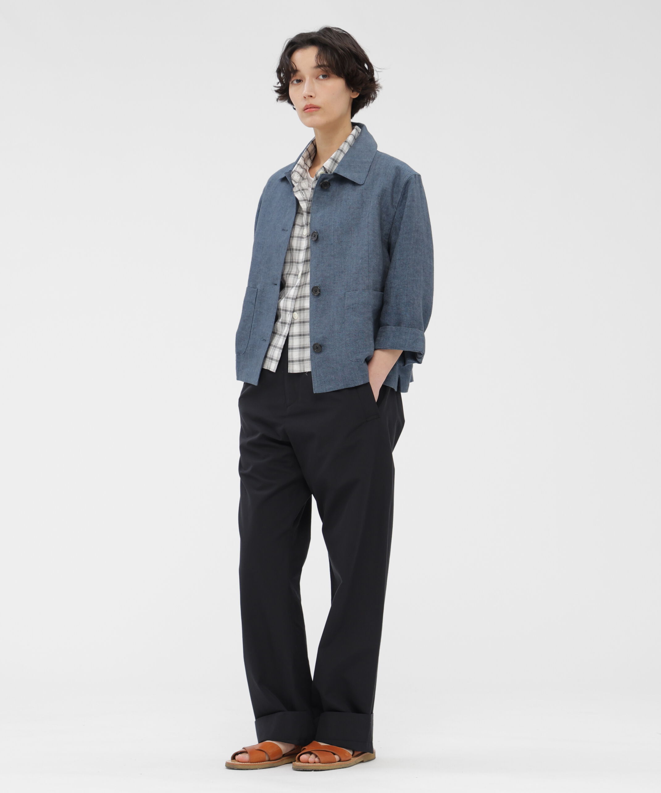  「LIGHT COTTON POPLIN TROUSERS」|その他|