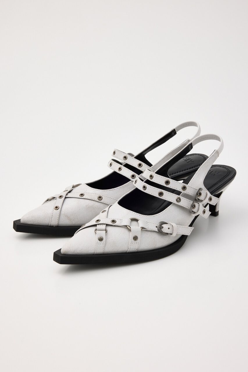 SLY「POINTED TOE BELT サンダル」|サンダル|