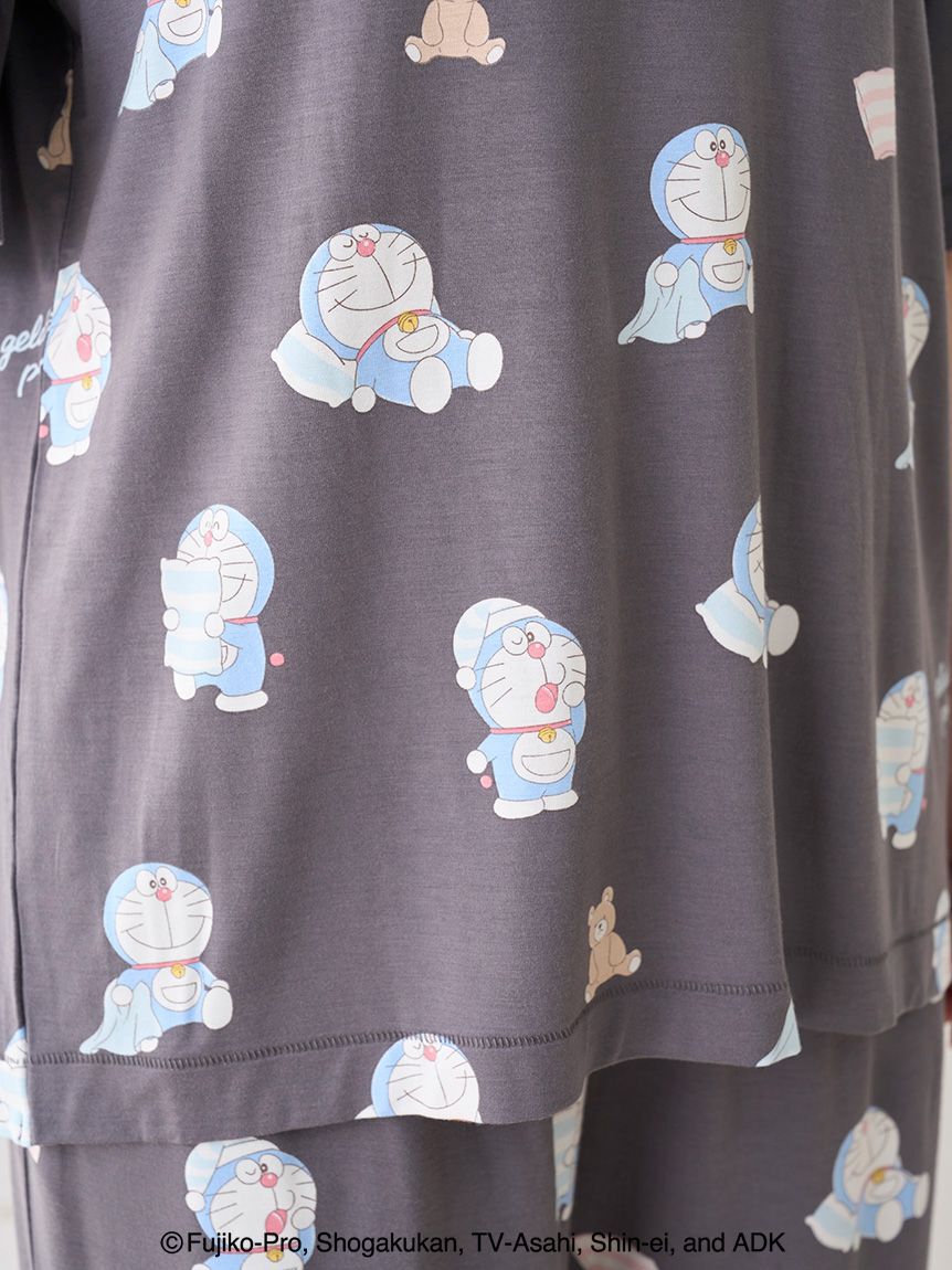 gelato pique「【ドラえもん】【ユニセックス】おはようおやすみTシャツ」|ルームウェア|