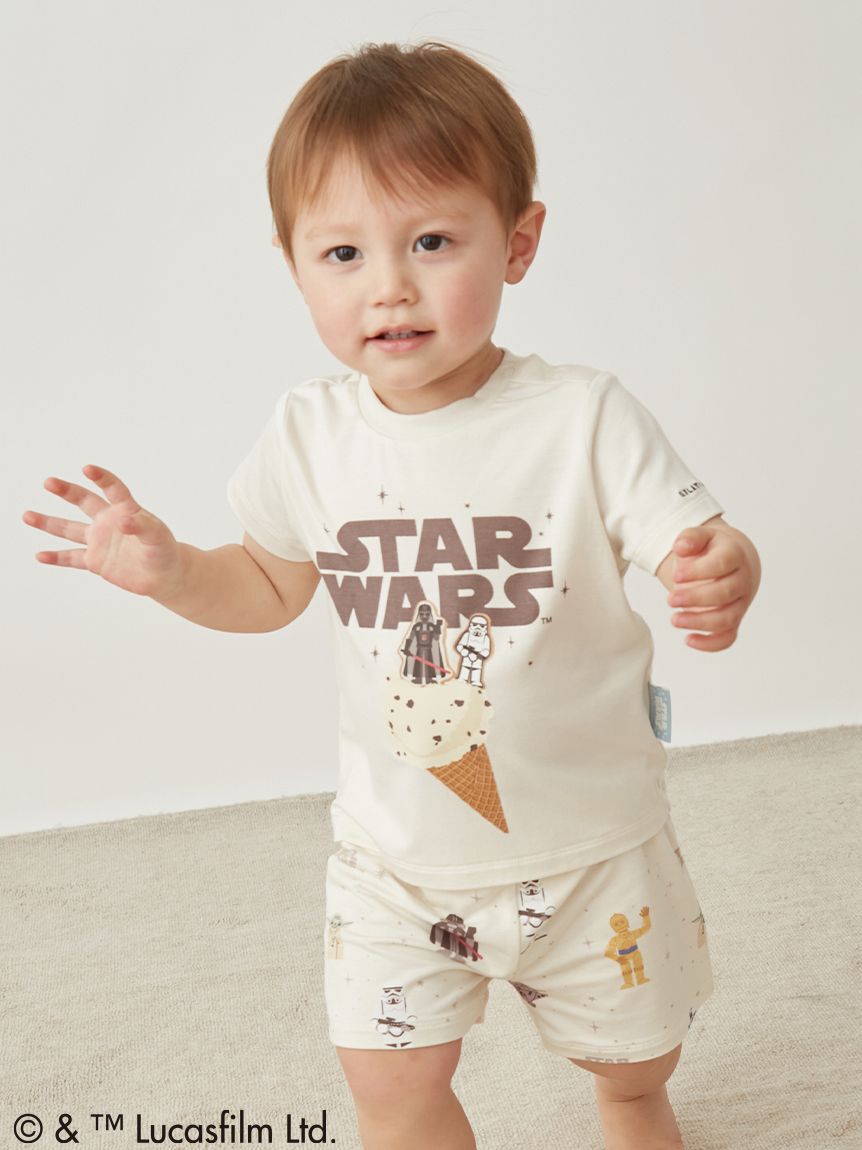 GELATO PIQUE KIDS & BABY「【STAR WARS】【ベビー】総柄ショートパンツ」|その他ベビーウェア|