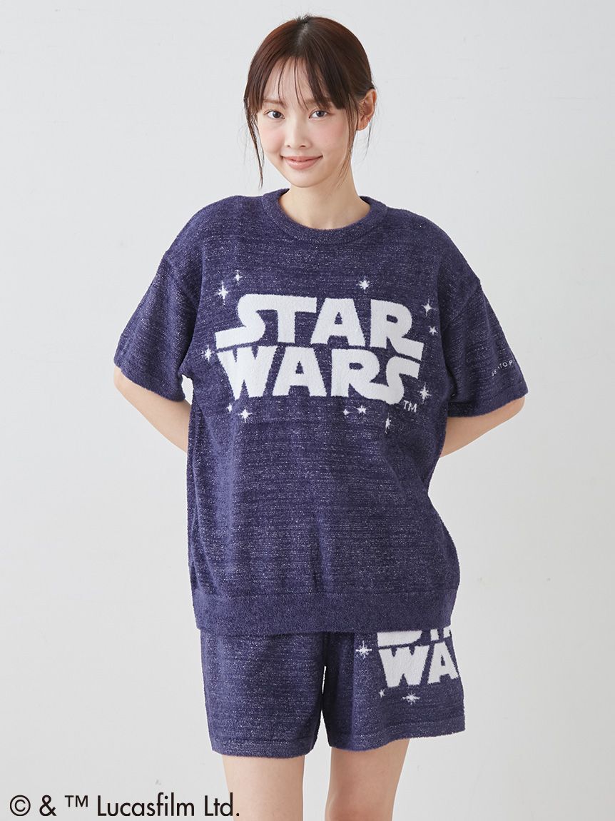 gelato pique「【STAR WARS】【レディース】スムーズィーロゴジャガードショートパンツ」|ルームウェア|