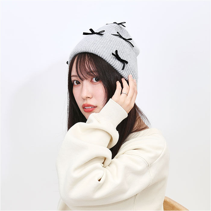 BACKYARD FAMILY「ニット帽 レディース 通販 ニットキャップ 帽子 キャップ ニット帽子 秋冬 冬小物 かわいい」|ニット帽|
