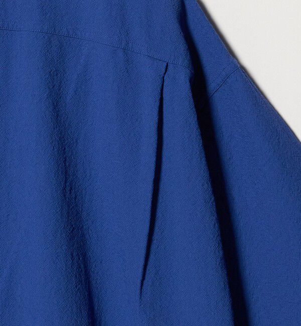 UNITED ARROWS「ウール/ナイロン アルバトロス ワンピースカラー ショートスリーブシャツ」|シャツ・ブラウス|