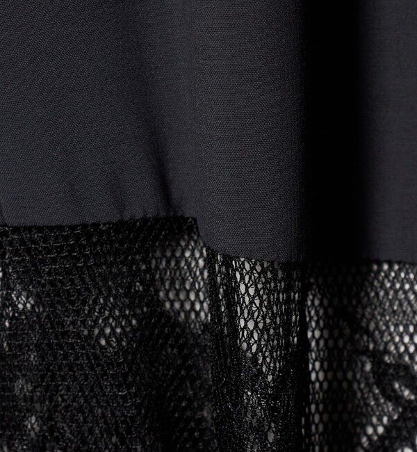 UNITED ARROWS green label relaxing「【WEB限定】＜at ease＞スソ レース ブラウス UVカット 通気性」|シャツ・ブラウス|