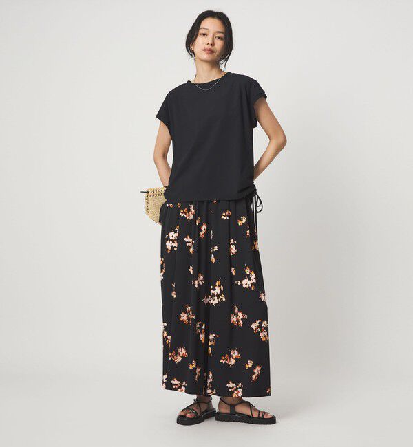 UNITED ARROWS green label relaxing「サイド ドロスト ノースリーブ カットソー」|Tシャツ・カットソー|