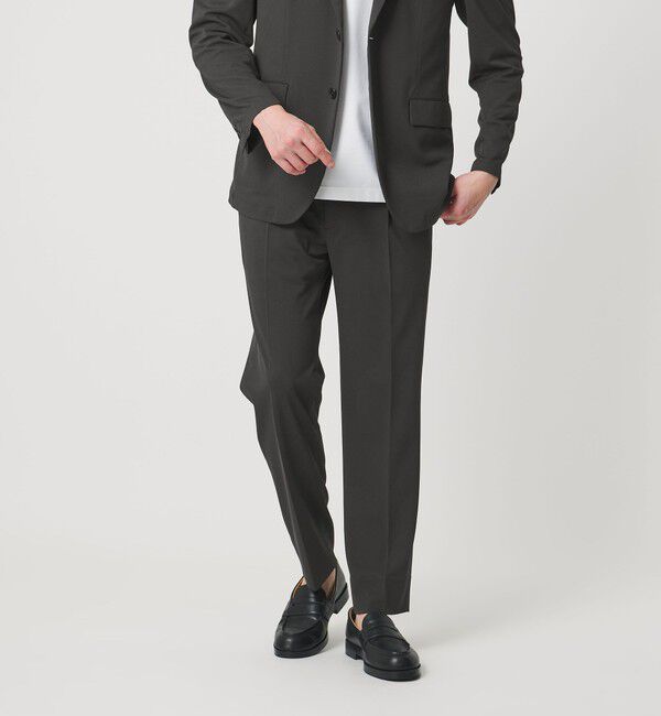 BEAUTY&YOUTH UNITED ARROWS「【WEB限定 WARDROBE SMART】エアリーピケ コンフォート セットアップ/ジャケット＆イージー」|スーツ|