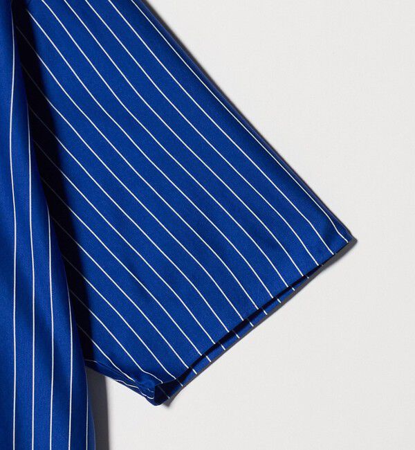 BEAUTY&YOUTH UNITED ARROWS「金政メリヤス ストライプ スクエア フィット レギュラー シャツ」|シャツ・ブラウス|