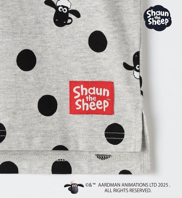 SHIPS Colors 「SHIPS Colors:80～130cm / ひつじのショーン ドット プリント Tシャツ◇」|Tシャツ・カットソー|