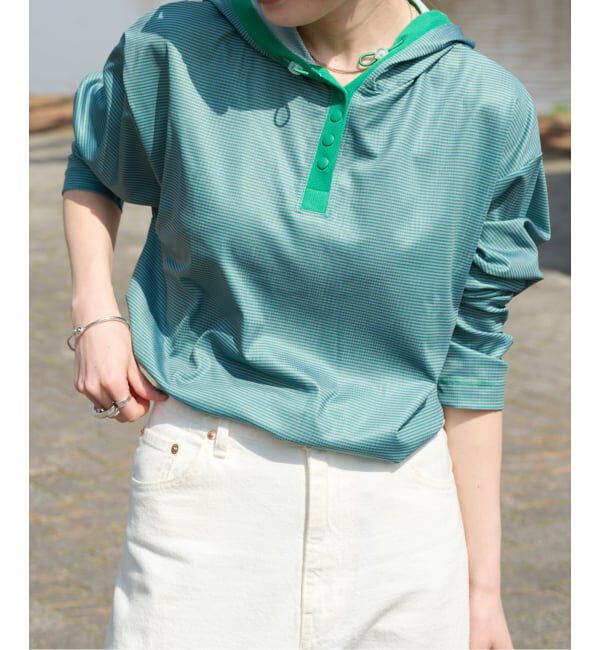 OUTDOOR PRODUCTS Usual Things「miller ex Swim Rash gard hoody」|Tシャツ・カットソー|