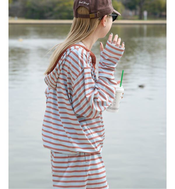 OUTDOOR PRODUCTS Usual Things「miller ex Swim Rash gard hoody」|Tシャツ・カットソー|