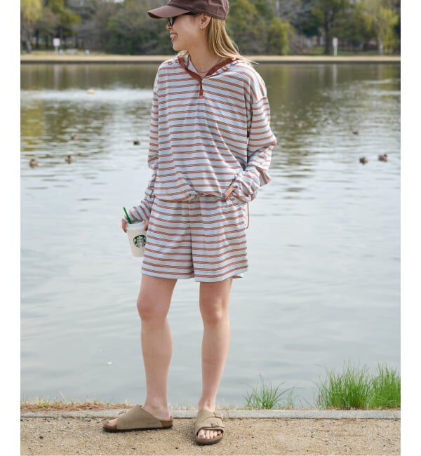 OUTDOOR PRODUCTS Usual Things「miller ex Swim Rash gard hoody」|Tシャツ・カットソー|