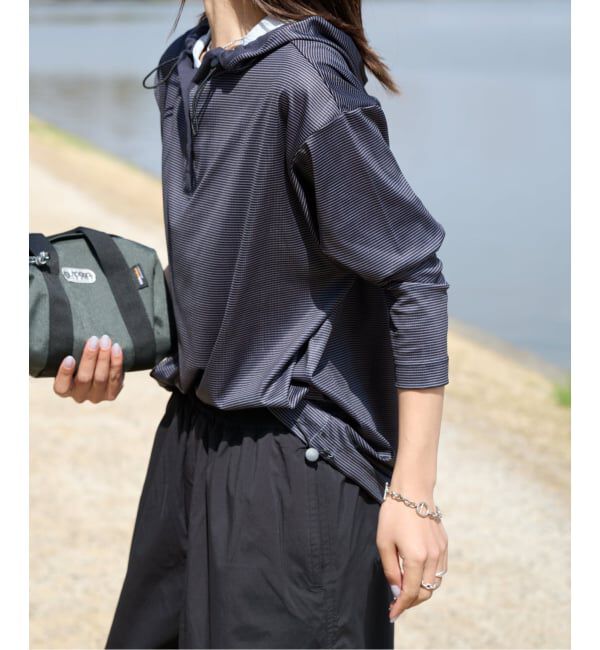 OUTDOOR PRODUCTS Usual Things「miller ex Swim Rash gard hoody」|Tシャツ・カットソー|