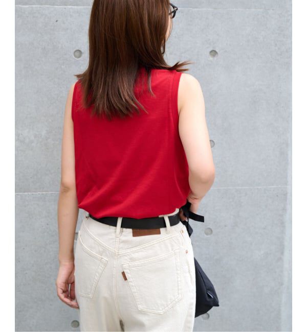 OUTDOOR PRODUCTS Usual Things「ストレッチジャージールーズノースリ セットアップ対応」|Tシャツ・カットソー|
