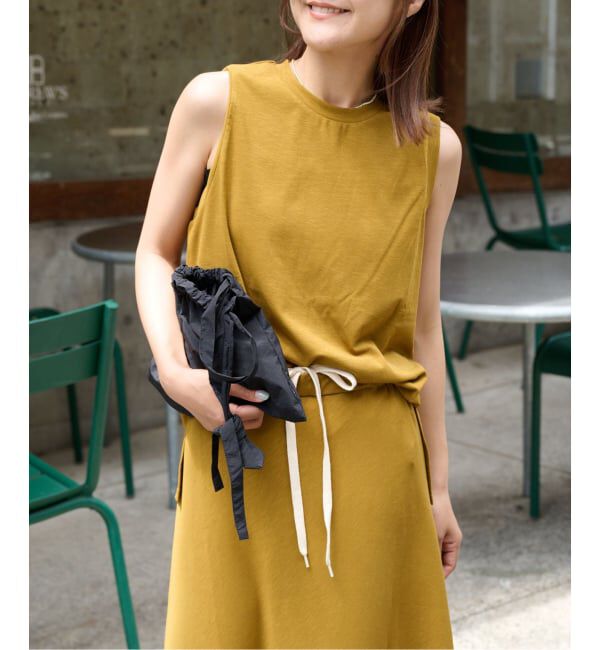 OUTDOOR PRODUCTS Usual Things「ストレッチジャージールーズノースリ セットアップ対応」|Tシャツ・カットソー|