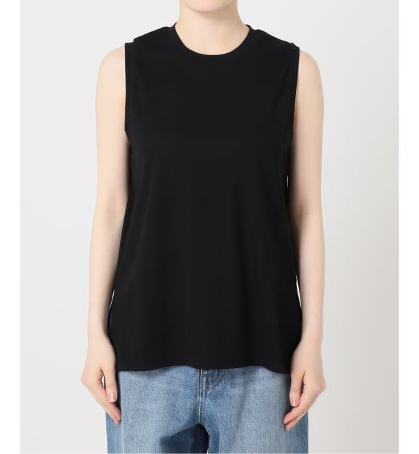 OUTDOOR PRODUCTS Usual Things「ストレッチジャージールーズノースリ セットアップ対応」|Tシャツ・カットソー|