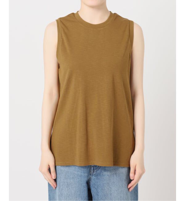 OUTDOOR PRODUCTS Usual Things「ストレッチジャージールーズノースリ セットアップ対応」|Tシャツ・カットソー|