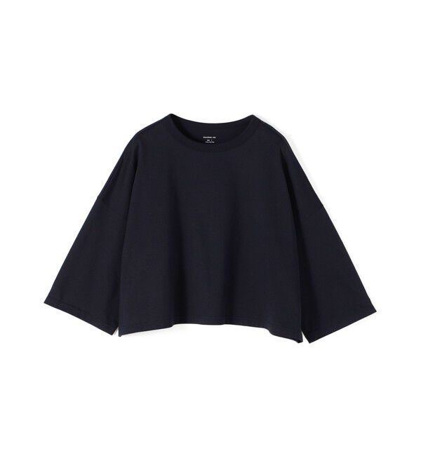 GALERIE VIE「コンパクトジャージー ワイドプルオーバー」|Tシャツ・カットソー|69 ネイビー