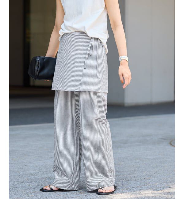 FRAMeWORK「エプロン付きパンツ」|その他|