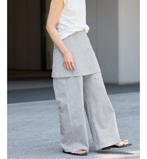 FRAMeWORK「エプロン付きパンツ」|その他|