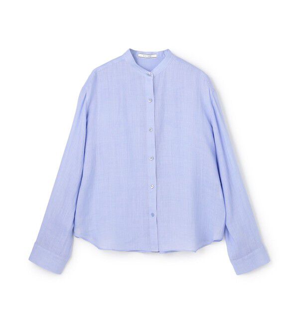 BEIGE,「HALITE / リネンシアー オーバーサイズシャツ」|シャツ・ブラウス|