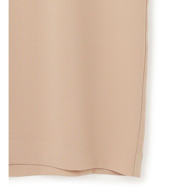 BEIGE,「FLEUR / 異素材ネック ロングワンピース」|ワンピース|