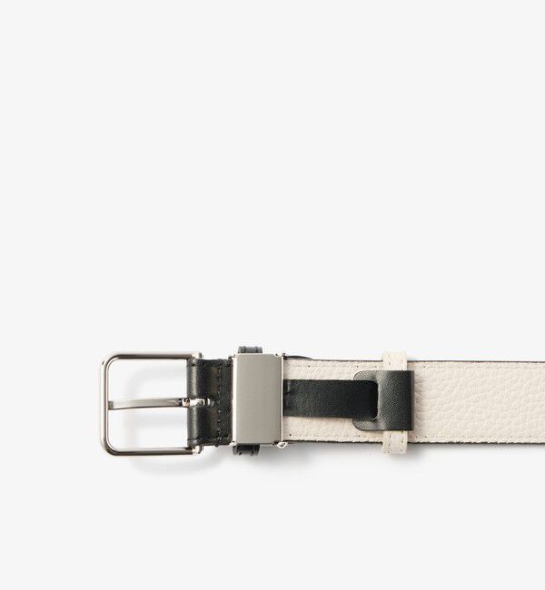 LACOSTE「バイカラーリバーシブルレザーベルト」|ベルト|