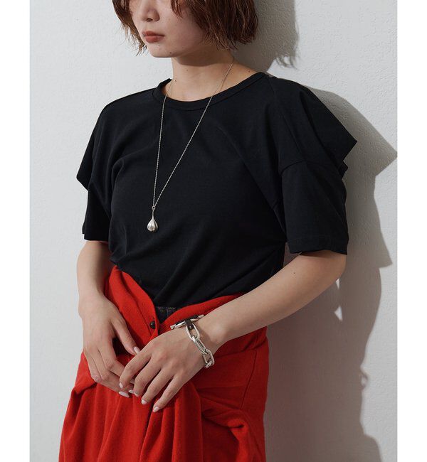  「【GEMINI】変形カットソー」|Tシャツ・カットソー|ブラック
