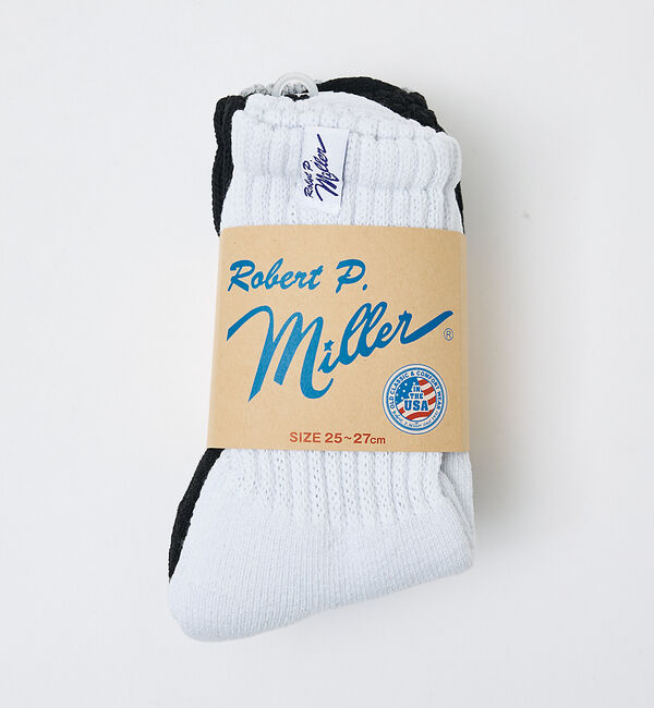 ABAHOUSE「【Robert P.Miller/ロバートピーミラー】3P 無地ソックス/アソー」|ソックス|その他3