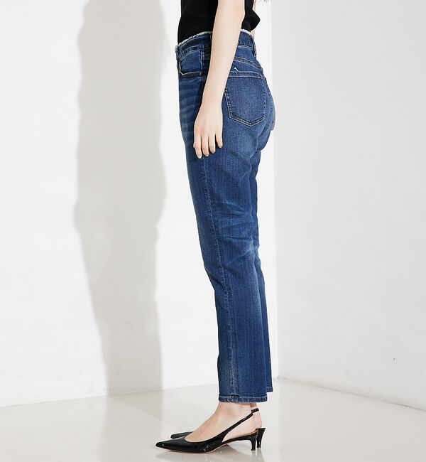 qualite「【Healthy DENIM】H.Salt(エイチソルト)スキニースリムデニム」|デニム|