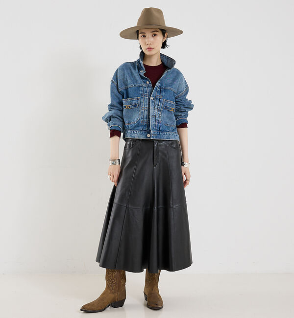 The Store by C' 「【COCUCA】ウールシフォンリブプルオーバー」|Tシャツ・カットソー|