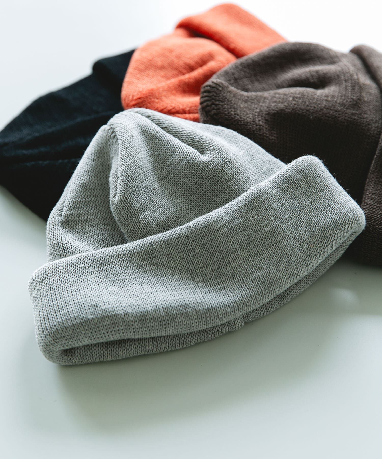 URBAN RESEARCH DOORS「SSロールワッチ」|ニット帽|グレー