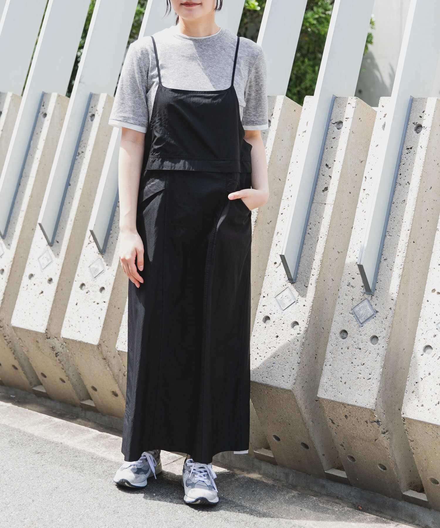 URBAN RESEARCH DOORS「FORK&SPOON　5ポケットジャンパースカート」|ワンピース|