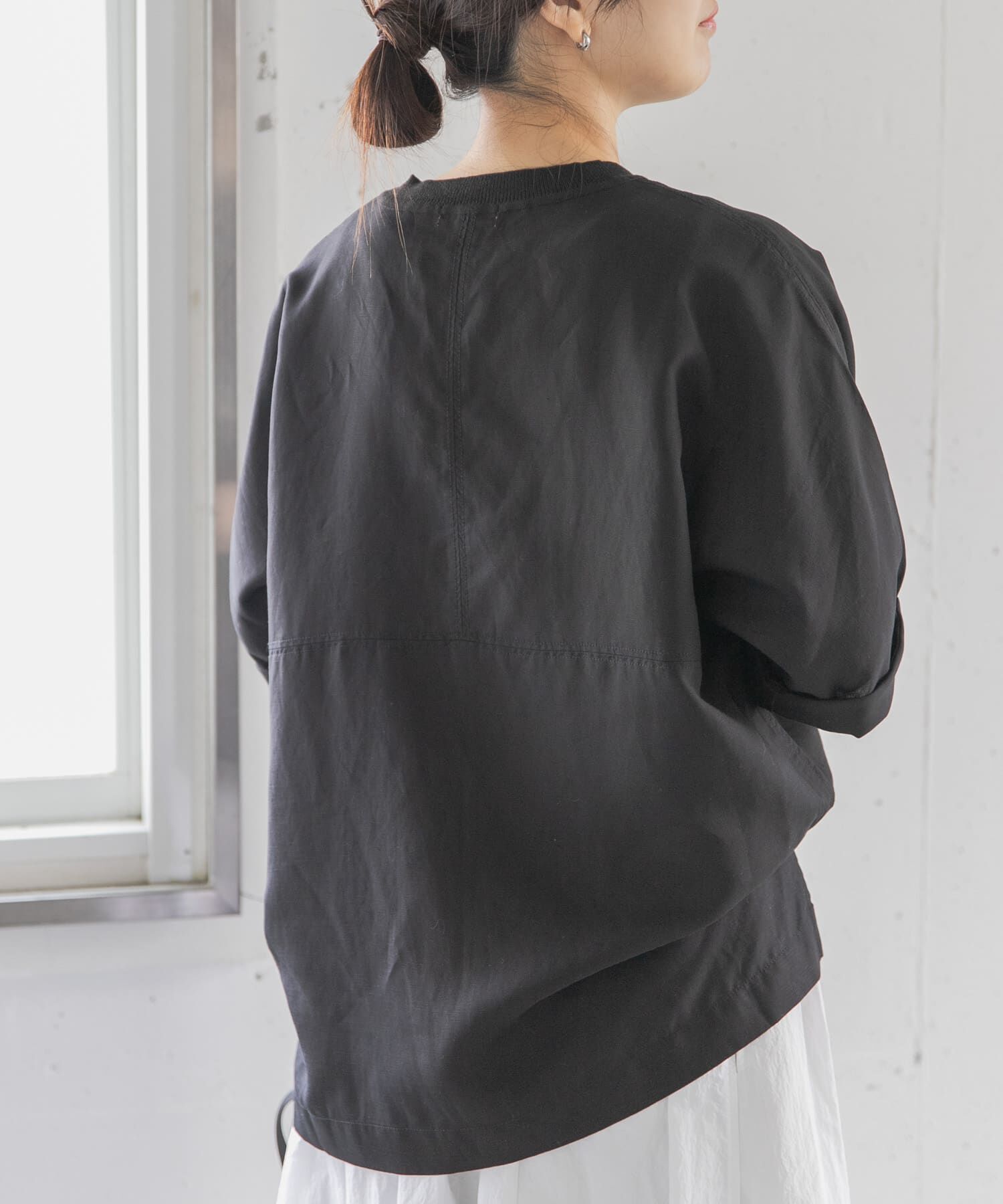 URBAN RESEARCH DOORS「FORK&SPOON　プルオーバーブラウス」|シャツ・ブラウス|