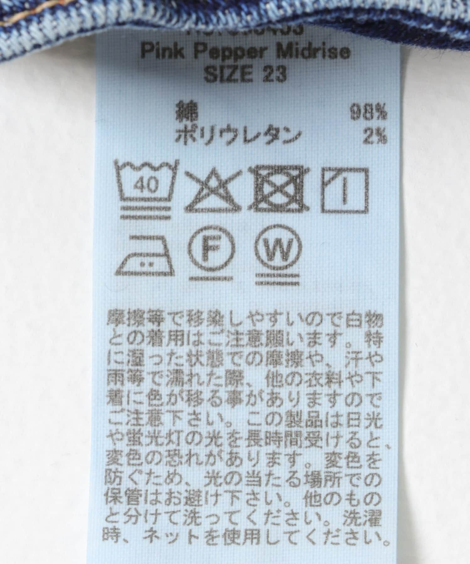 Sonny Label 「Healthy DENIM　PINK PEPPER MIDRISE」|デニム|