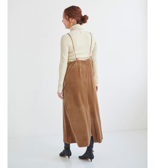 le.coeur blanc「ベロアキャミワンピース」|ワンピース|