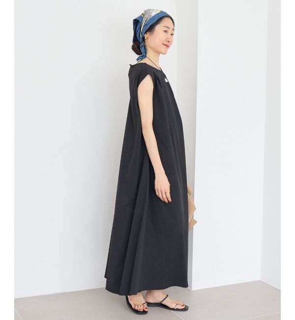  「ノースリーブカットワンピース」|ワンピース|